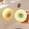 Multifunctional Dish Scrub Brush Removable Suction-cup Sponge Brush for Bowl Pan Sink Stove Easy Remove Stain Double-sided Pot Cleaning Brush