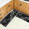 1 шт. роскошный впитывающий и нескользящий кухонный коврик с мраморным принтом, мягкий утолщенный кухонный коврик, водонепроницаемый нескользящий маслостойкий напольный коврик, коврик для бега