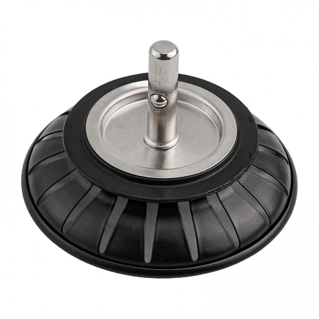 Умело изготовленный черный сливной фильтр для раковины, совместимый с большинством раковин