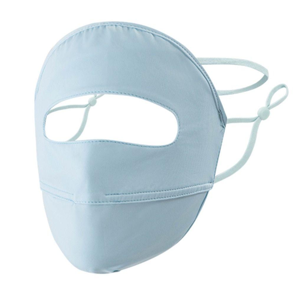 Sunscreen Face Scarf Ice Silk Mask Face Mask Face Gini Mask Adjustable Face Cover Cycling