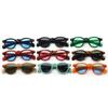 Vintage Oval Sunglasses Women Fashion Clear Ocean Lens Shades UV400 Men Trending Rivets Round Blue Green Sun Glasses