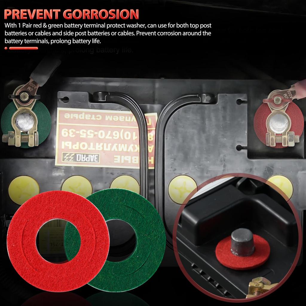 Клемма аккумулятора Клемма аккумулятора Клемма автомобильного аккумулятора D-клемма Разъем клеммы аккумулятора Латунь 12/24В Антикоррозийная шайба Круглая клемма Pl