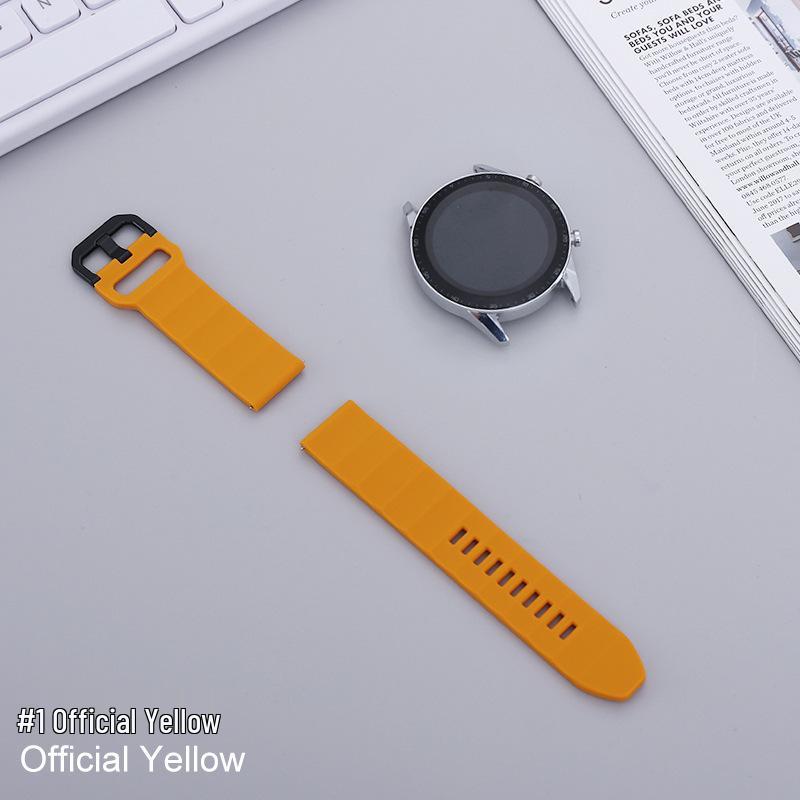22-мм силиконовый ремешок для часов с быстрой заменой для Samsung и Huawei Wave Motion