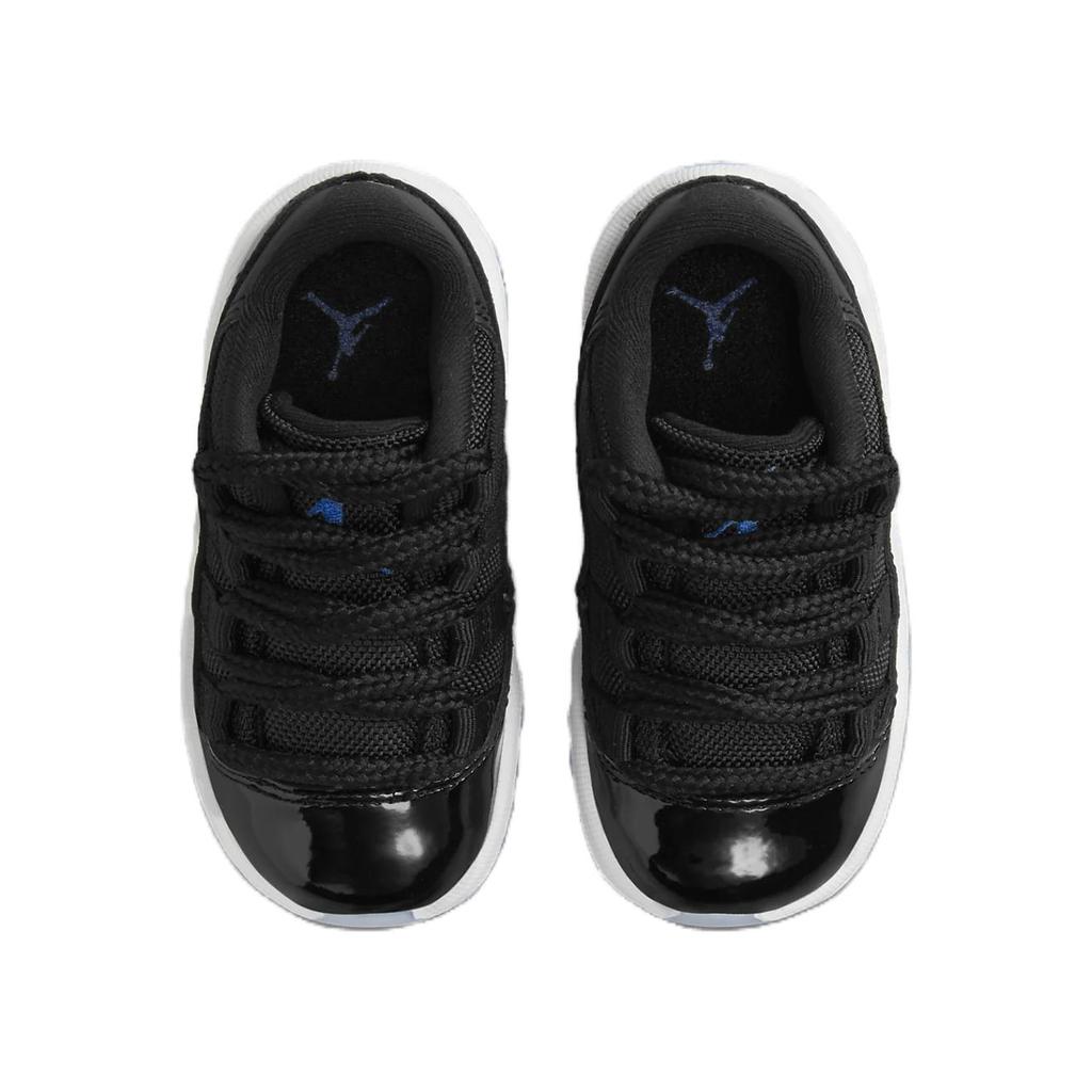 Детские кроссовки Air Jordan 11 Retro Low TD Space Jam Black Varsity-Royal White FV5120-004
