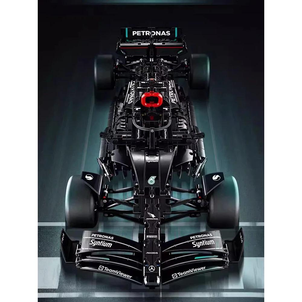 Китай Строительные блоки 8282 Mercedes Benz F1 Гоночная Технология Машиностроение Группа Строительные Кирпичики 2001 Частичная Сборка Гигантская Игрушка