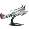 1/72 Scale WWII USAF P-47D 'Roggie Meth II' Thunderbolt Fighter Alloy Aircraft Model For Military Airplane Toy Collection
