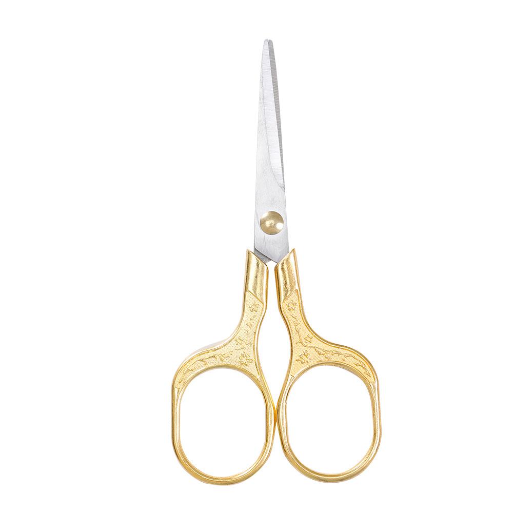 1Pc Sewing Scissors Stainless Steel Retro Embroidery Tailor Scissors Dressmaker Shears Fabric Cutter Diy Sewing Accessories