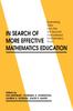 The In Search of More Effective Mathematics Education : Examining Data from the IEA Second International Mathematics Study Book