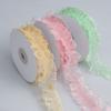 3cm Elastic Yarn Ribbon Snow Gauze Lace Elastic Band Bow Bridal Tie Baby Hair Ribbon Accessories Ribbons Ribbon Bow DIY Flower Handmade