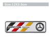 Брелок для ключей автомобиля для Mercedes benz W203 W204 W205 W210 W211 W463 W164 W176 CLA CLS SL GL GLA Автомобильный значок-наклейка на боковое стекло BF1 c3