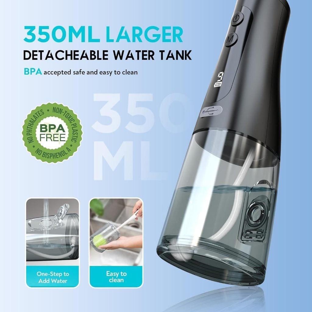 Водонепроницаемый инструмент для удаления ушной серы IPX7 9 настроек давления Водный очиститель ушей Безопасный и эффективный набор для чистки ушей