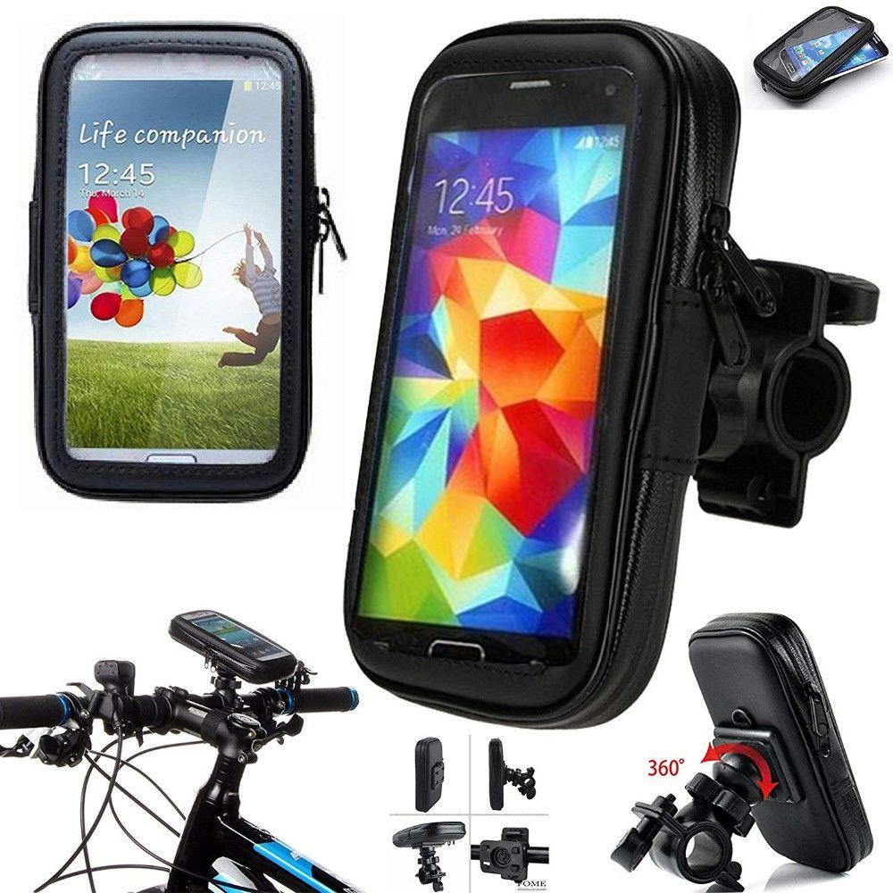 Stand Bracket Waterproof Phone Case Cellphone Bag Bike Mount Bicycle Motorcycle Phone Holder