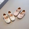 Girls' Hanfu shoes, children's shoes to match the horse-face skirt, spring and autumn soft-soled traditional Chinese style shoes, small leather