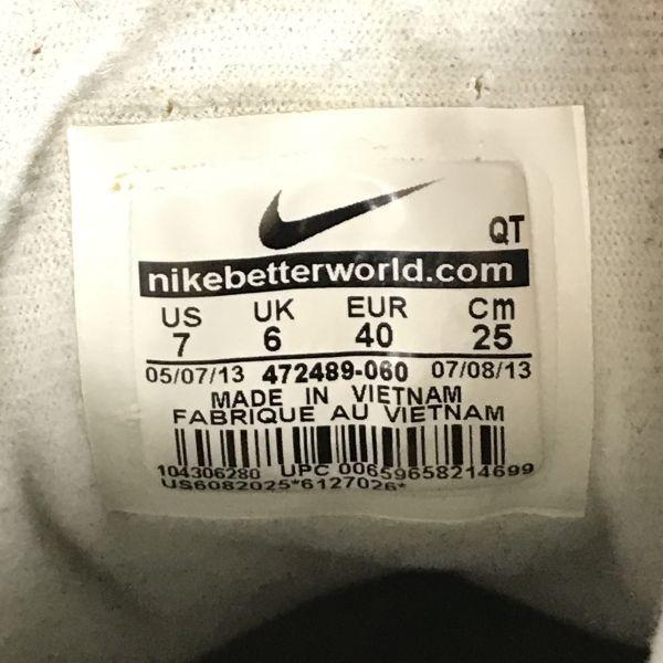 Nike Кроссовки AIR MAX с низким верхом с флагом США 25 белые(ИСПОЛЬЗОВАЛ)