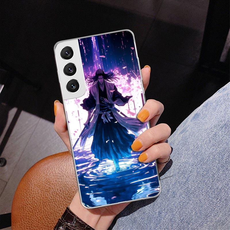 Чехол для телефона Bleach Kuchiki Byakuya для Samsung Galaxy S26 S25 Edge S23 S24 Ultra S22 Plus S21 S20 FE Уникальный чехол Мягкий чехол Gala