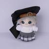 niannyyhouse 10cm 20cm Plush Toy Clothes: JK Suit, Beret, White Shirt, Skirt, Dress-Up Cotton Doll with Accessories (10cm)