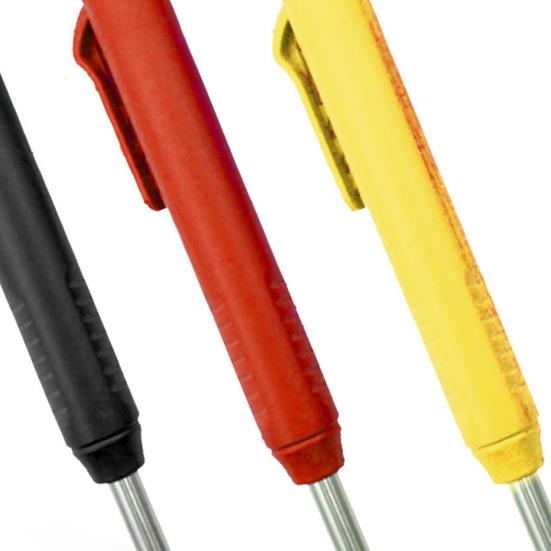 3 шт. карандашей для плотника с 18 стержнями, механические карандаши, быстросохнущие, строительные, со встроенной точилкой, карандаш с длинным грифелем для глубоких отверстий