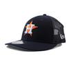 [New Era] Mesh Cap LP9FIFTY Houston Astros MLB TRUCKER MESH CAP NAVY HOUSTON ASTROS LOW PROFILE SNAPBACK [Used]