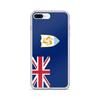 Coque iPhone - Anguilla - Drapeau - Souple - Multicolore - Design Unique