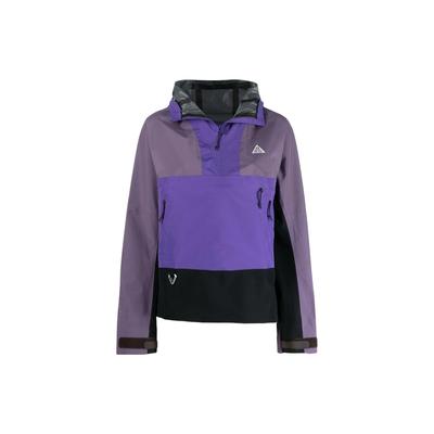 Nike Куртка ACG Cascade Rains Half-Zip с логотипом и капюшоном, женские куртки, фиолетовые DN3912-579