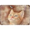 Cats Metal Tin Signs Being Normal Is Boring Wall Decoration Plaque Vintage Poster Iron Painting for Home Cafe Garden Club Bar