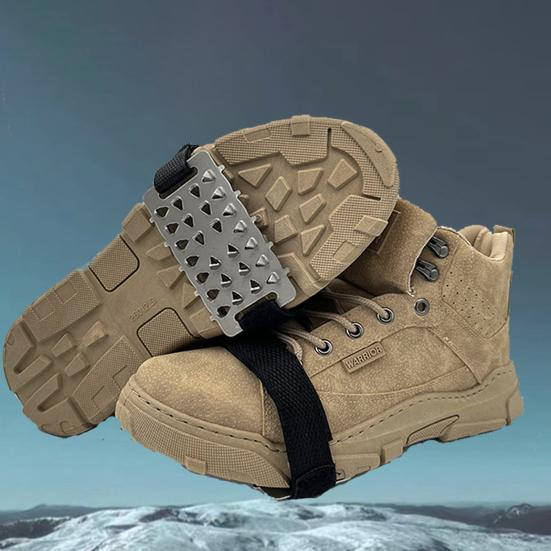 2/4/6 шт. Ледоступы для обуви Кошки с 26 стальными шипами Регулируемая ручка Зимняя ходьба Лед Снег Тяговые накладки Нескользящие Шипы для обуви Ботинок Захваты