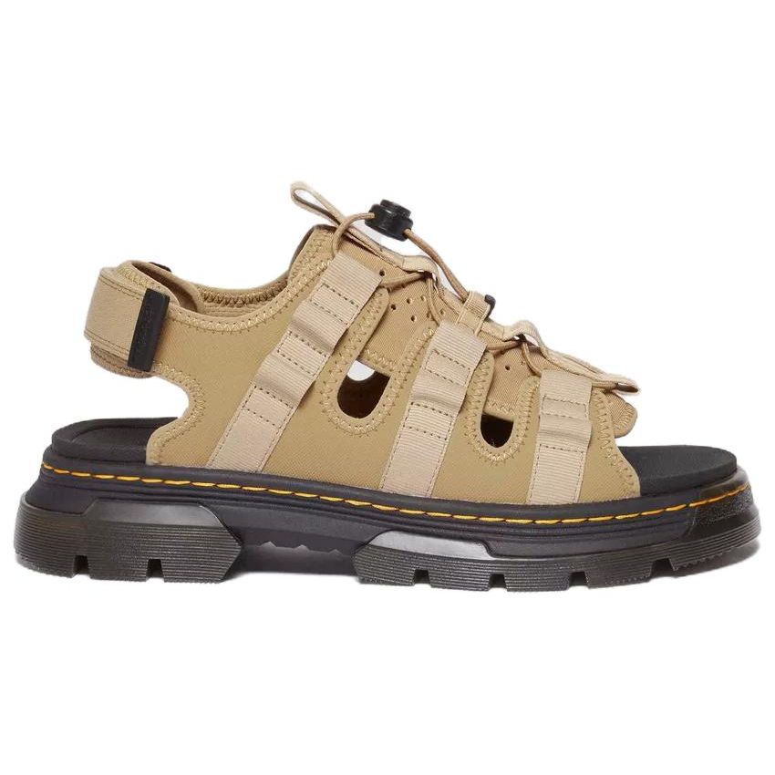 Dr. Martens Тканевые Модные Универсальные Пляжные Сандалии Сандалии Унисекс Хаки 31741439