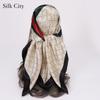 High-quality Luxurious Silk Scarves Headband Scarfs Neck Scarf For Women Chain Silk Scarf Women's Decorative Shawl