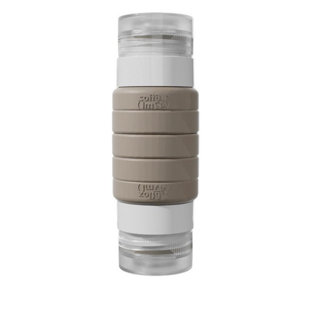 Silicone Travel Sub-bottling Leak-proof Squeeze Bottle Portable Double-Head Travel Bottle Travel