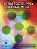 The Strategic Supply Management : Principles, Theories and Practice Book