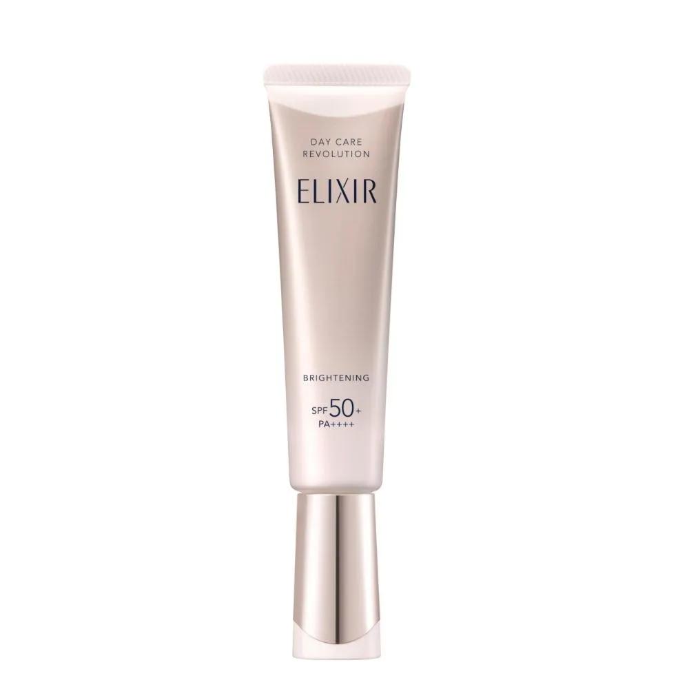 Shiseido ELIXIR White Day Care Revolution Осветляющий SPF50+ 35 мл