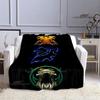 StarCraft Logo Printed Blanket Children Warm Beautiful Blanket Flannel Soft and Comfortable Blanket Home Travel Birthday Gift