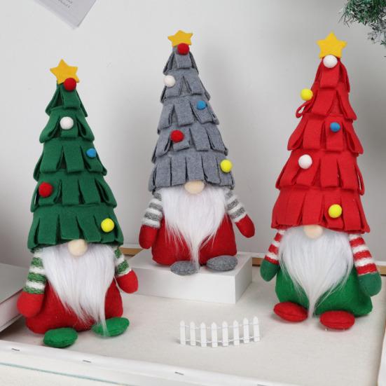 Рождественский гном безликий старик фигурка креативное украшение для камина праздничное семейное украшение-гном для каминной полки, стола, центра, тумбы под телевизор