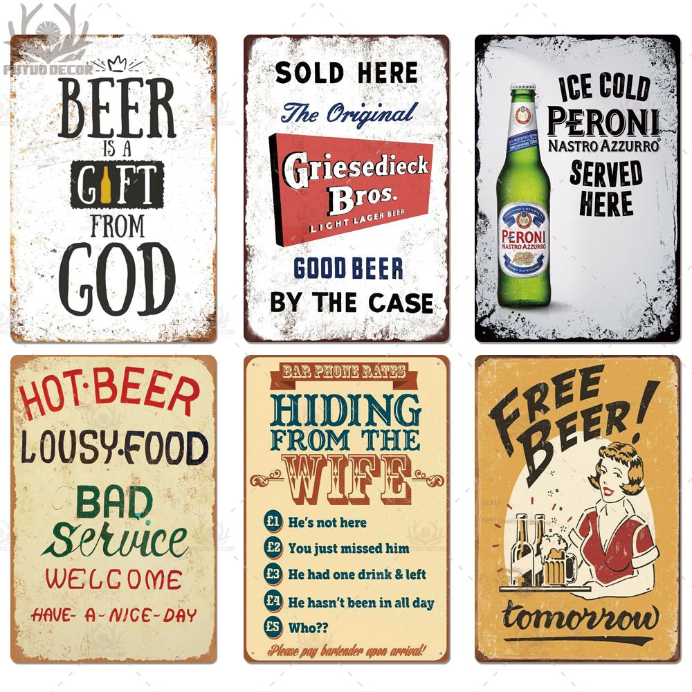 Пивная жестяная вывеска, табличка, металлическая, винтажная, для паба, смешная, металлическая вывеска, тарелка, настенный декор для бара, паба, клуба, мужской пещеры, декоративная железная картина