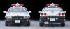 TOMYTEC Tomica Limited Vintage Neo Nissan Skyline Sports Coupe 25GT TURBO Полицейская машина Полиция префектуры Яманаси Готовая модель 336716 1/64 LV-N366a