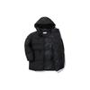 New FILA Down Jackets Unisex Black FS2DJD4151F-BLK