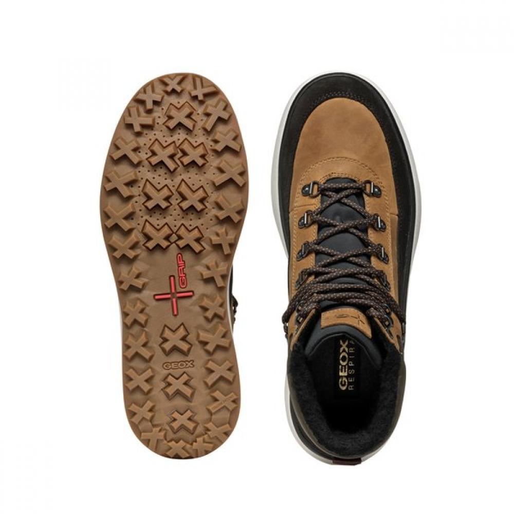 Geox Мужские комфортные ботинки Gore-Tex, коричневые, Granito pluS Grip B aBx 9gxfzd4w5B