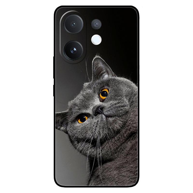 For Vivo V60 5G Soft Silicone Shell Protective Cover Cool Car Animal Cartoon Pattern Phone Case For vivo T4 Pro V60 V60E 5G Capa