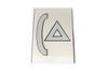 Bike Parts Center 905601 Triangle Stickers, Set of 10, For 2 Types of Moped