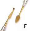 Dental Composite Resin Filling Spatula Titanium Plated Head Resin Filler Set Dental Teeth Whitening RestorationTool