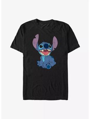 Футболка Lilo Stitch Базовая Счастливый Стич Размер S 4XL Подарок для Друзей