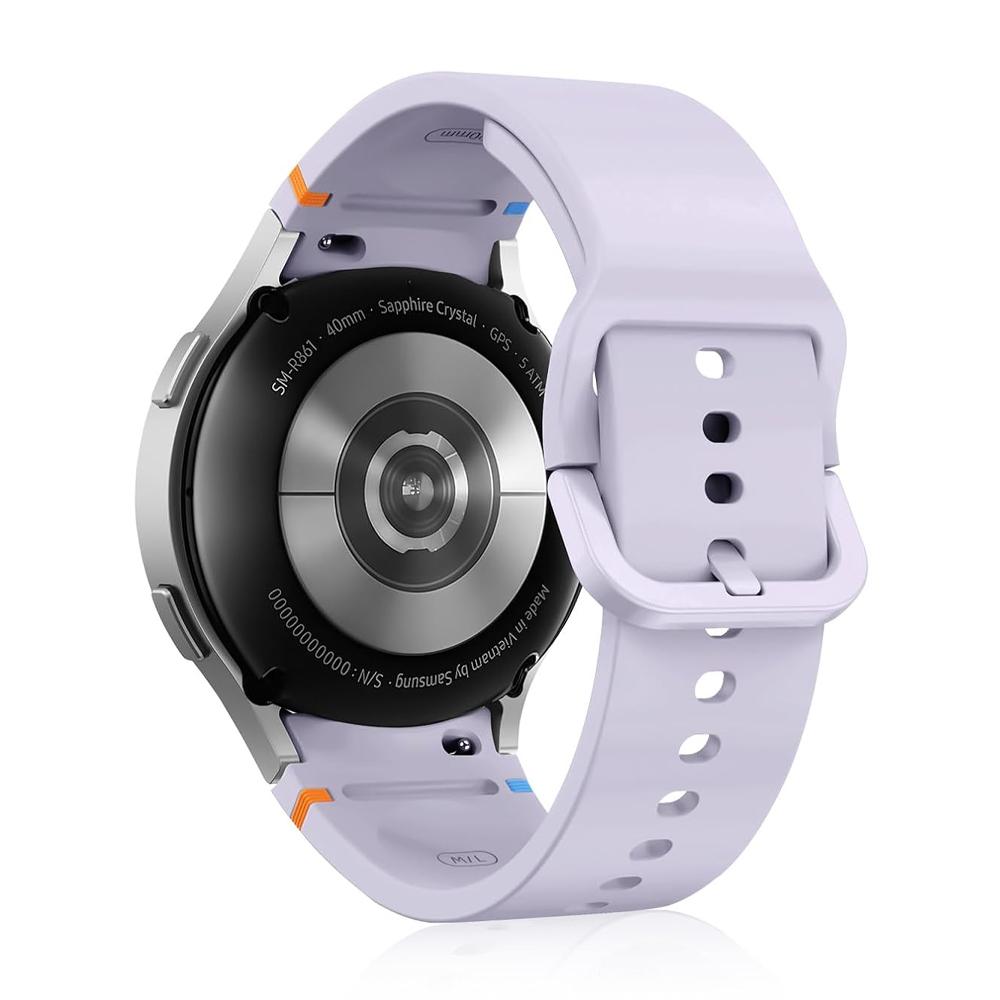 2 упаковки ремешков для Samsung Galaxy Watch 7 44 мм 40 мм FE/4/6 Classic/5 Pro Браслет Blet Спортивный браслет correa Galaxy Watch 7 Band