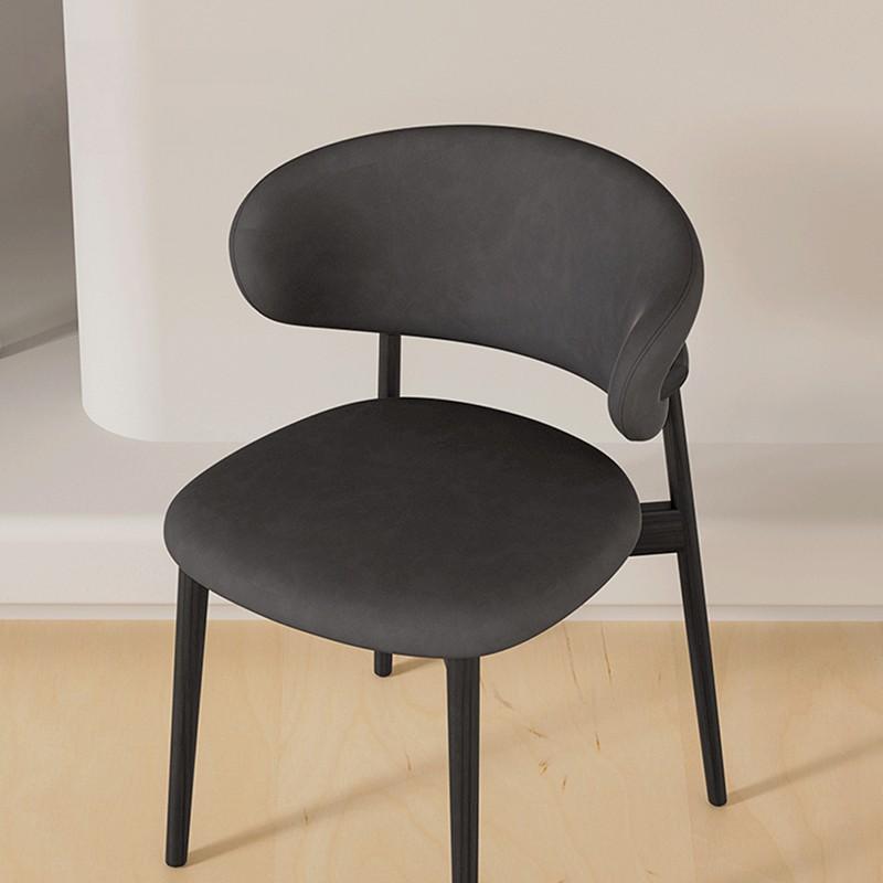 C Shaped Split Arc Chair Cover Stretch Curved Back Dining Chair Slipcover Dustproof Seat Protector Home Decor