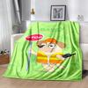 Bluey Friends Adventure Blanket Soft & Cozy Suitable for Chair Picnics Bedding All-Season Use Modern Ideal Gift for Friends Family Couples Picnic