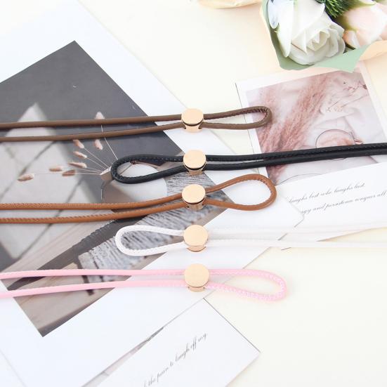 Женский ремень из искусственной кожи, регулируемая длина, для платья, рубашки, топа, износостойкий поясной ремень, модный аксессуар