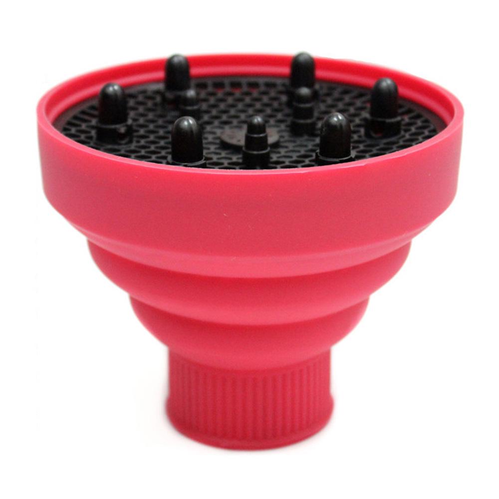 Диффузор для фена Складной Насадка для складывания Для натуральных кудрявых волнистых волос Силиконовый Мягкий