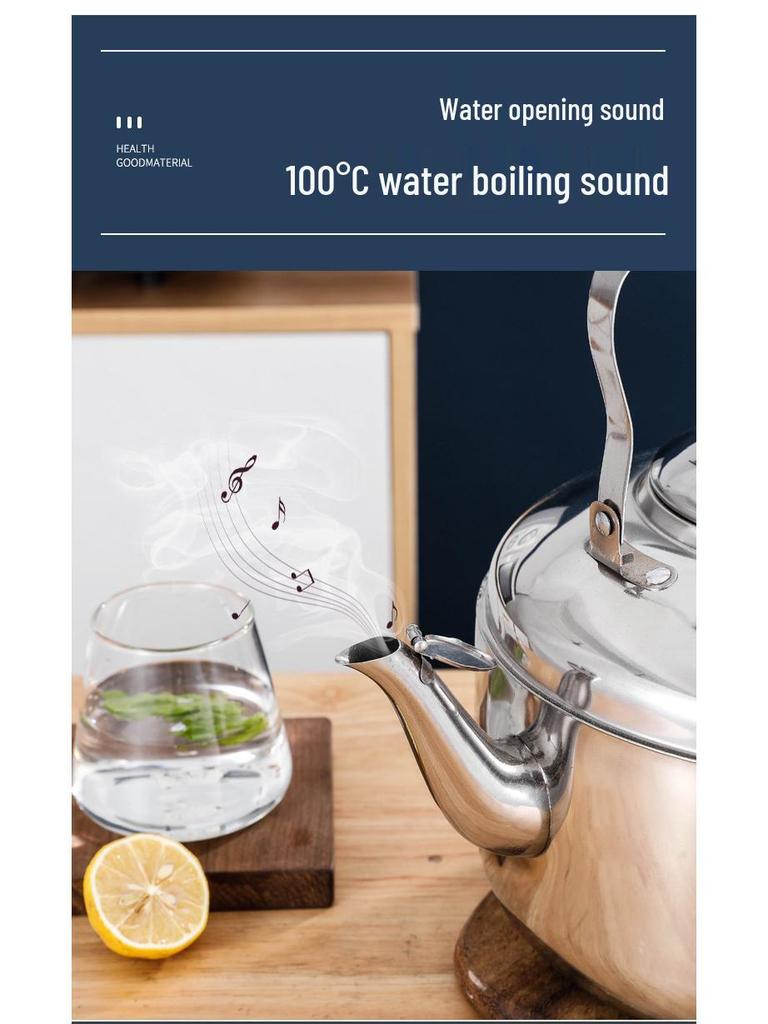 Электрический чайник из нержавеющей стали большой емкости - Быстрое кипячение для коммерческого и домашнего использования