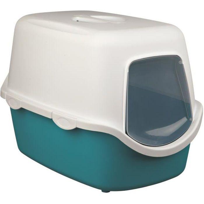 Trixie Vico Litter Box 40*40*56 Cm - Aquamarine - For Cats