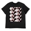 Логотип Wilson Bulldogs (Красный контур) Футболка аниме фигурки смешная футболка хлопок кастомный дизайн сделай свой собственный черные мужская мода