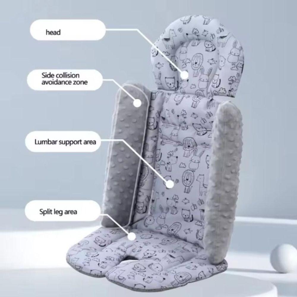 Аксессуары для колясок, коврик для коляски, мультяшный узор, матрас для тележки, малыш